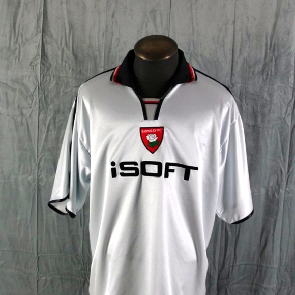 Bransley FC Jersey (VTG) - 2002 Away Jersey by Red Flag - Men's 2XL - Picture 1 of 12